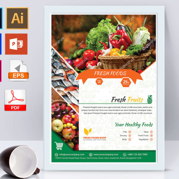 Fresh Food Corporate Identity 138714