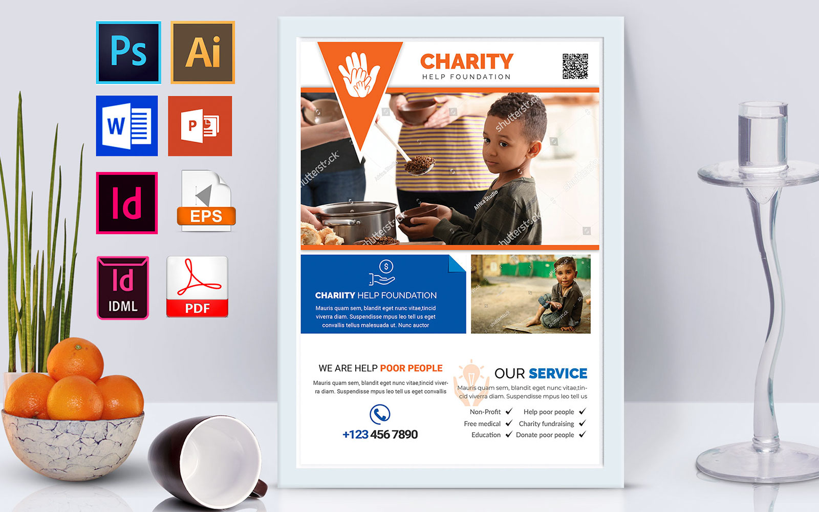 Poster | Charity Donation Vol-03 - Corporate Identity Template