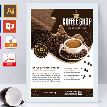 Shop Coffee Corporate Identity 138724
