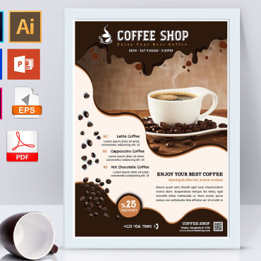 Shop Coffee Corporate Identity 138732