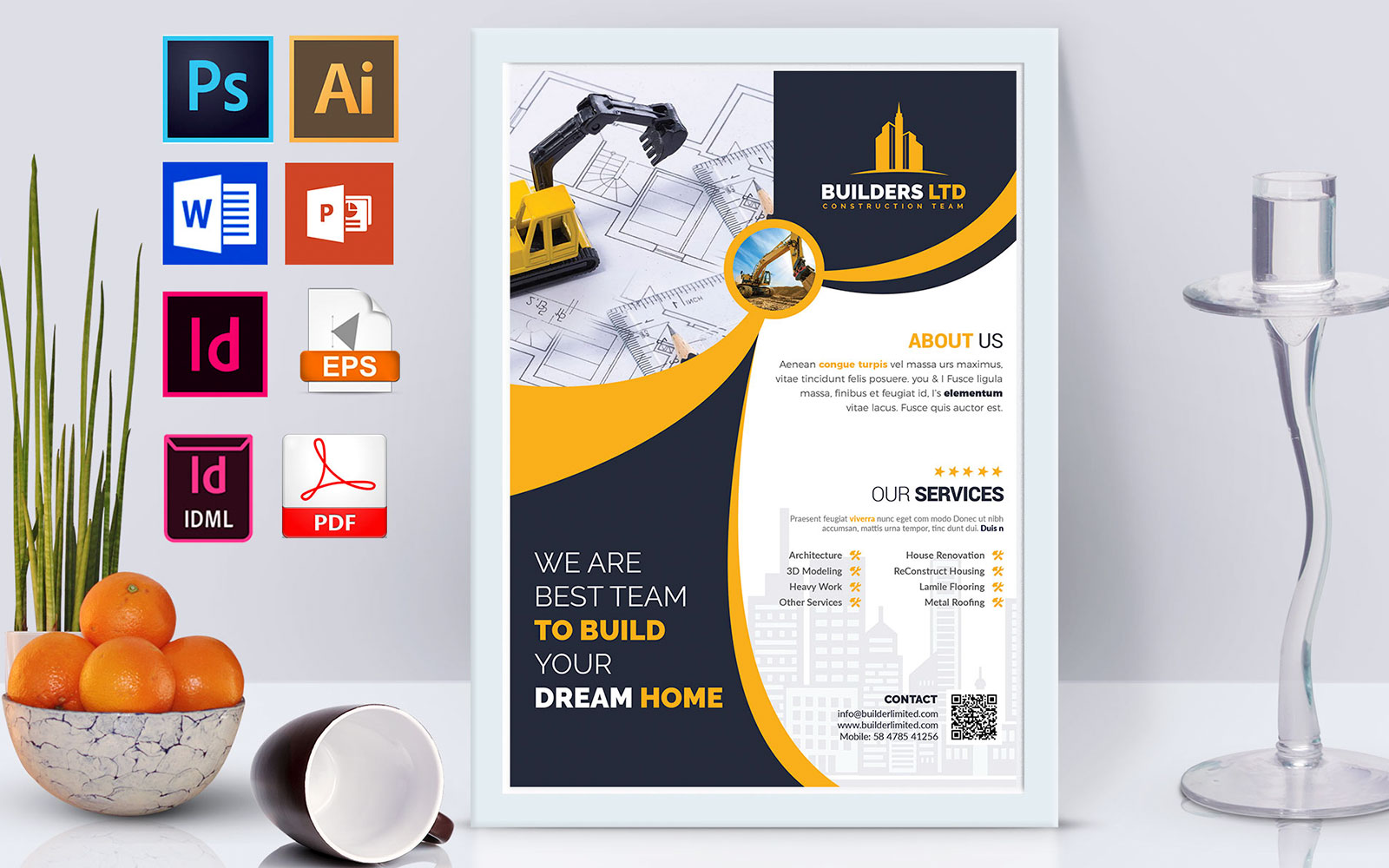 Poster | Construction Vol-07 - Corporate Identity Template