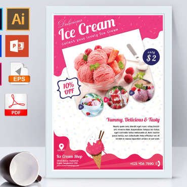 Cream Ice Corporate Identity 138736
