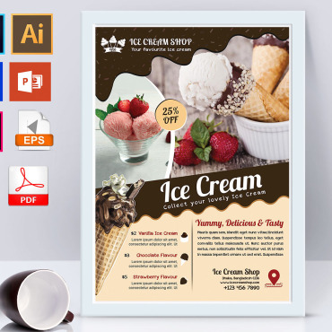 Cream Ice Corporate Identity 138738