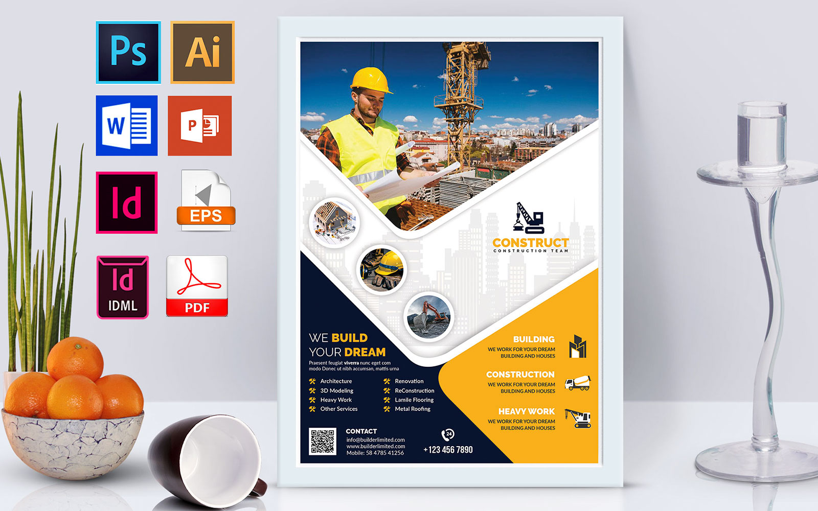 Poster | Construction Vol-09 - Corporate Identity Template