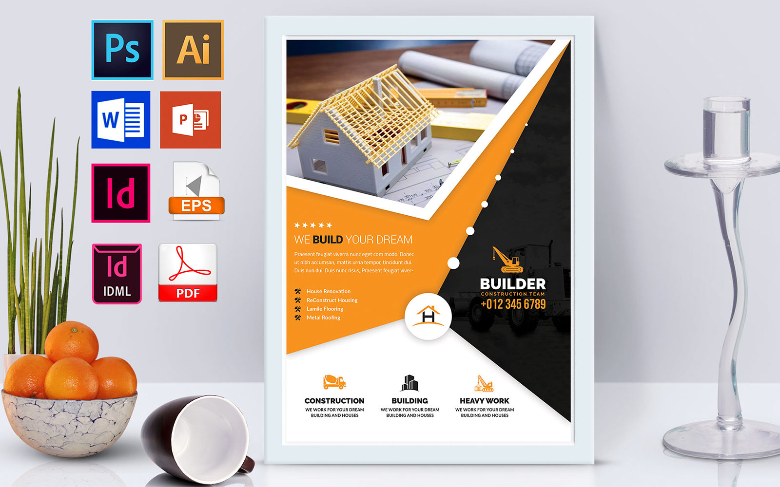 Poster | Construction Vol-03 - Corporate Identity Template