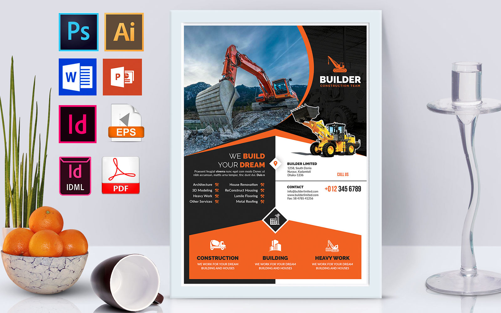 Poster | Construction Vol-02 - Corporate Identity Template