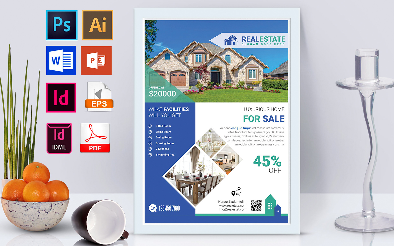 Poster | Real Estate Vol-03 - Corporate Identity Template