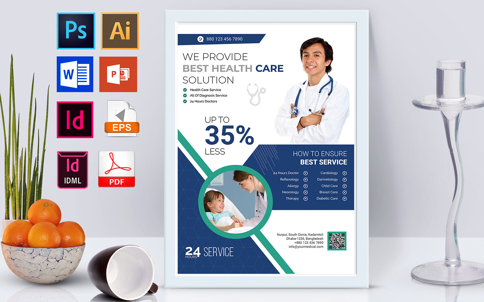 Poster | Doctor & Medical Vol-02 - Corporate Identity Template