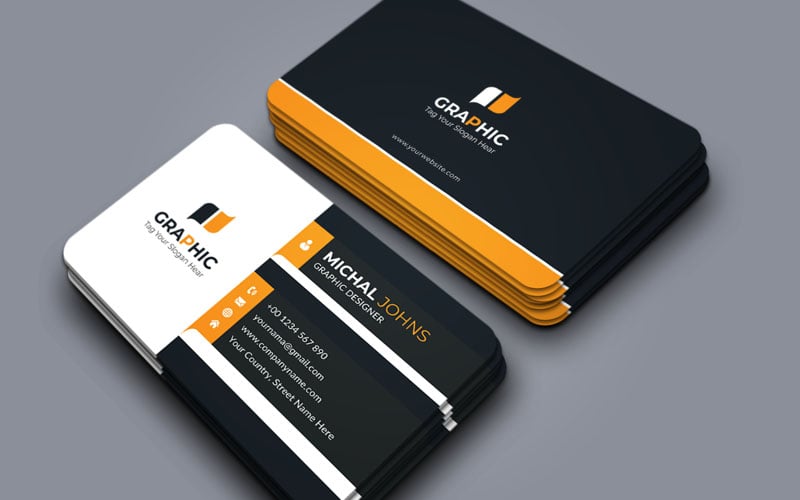 Business Card v.3 - Corporate Identity Template