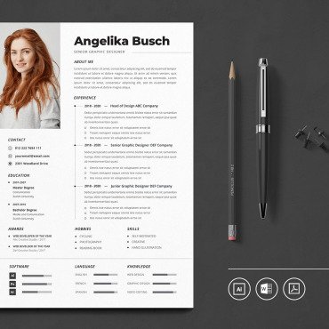 Cv Minimalist Resume Templates 142983