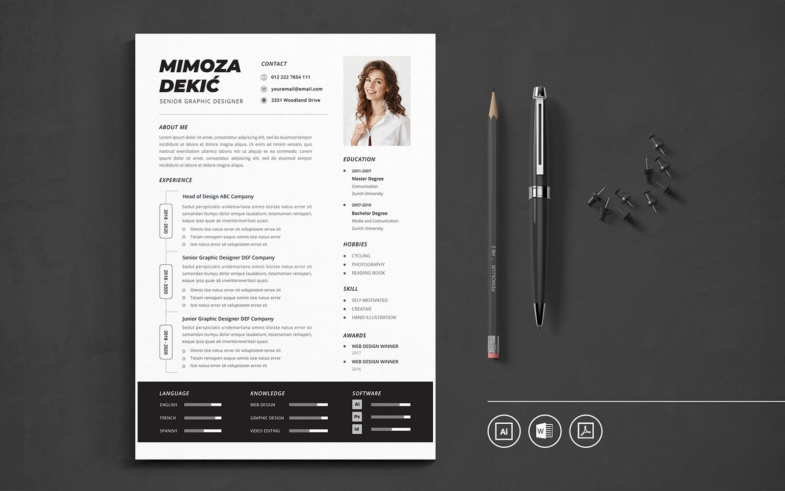 CV Vol.31 Resume Template