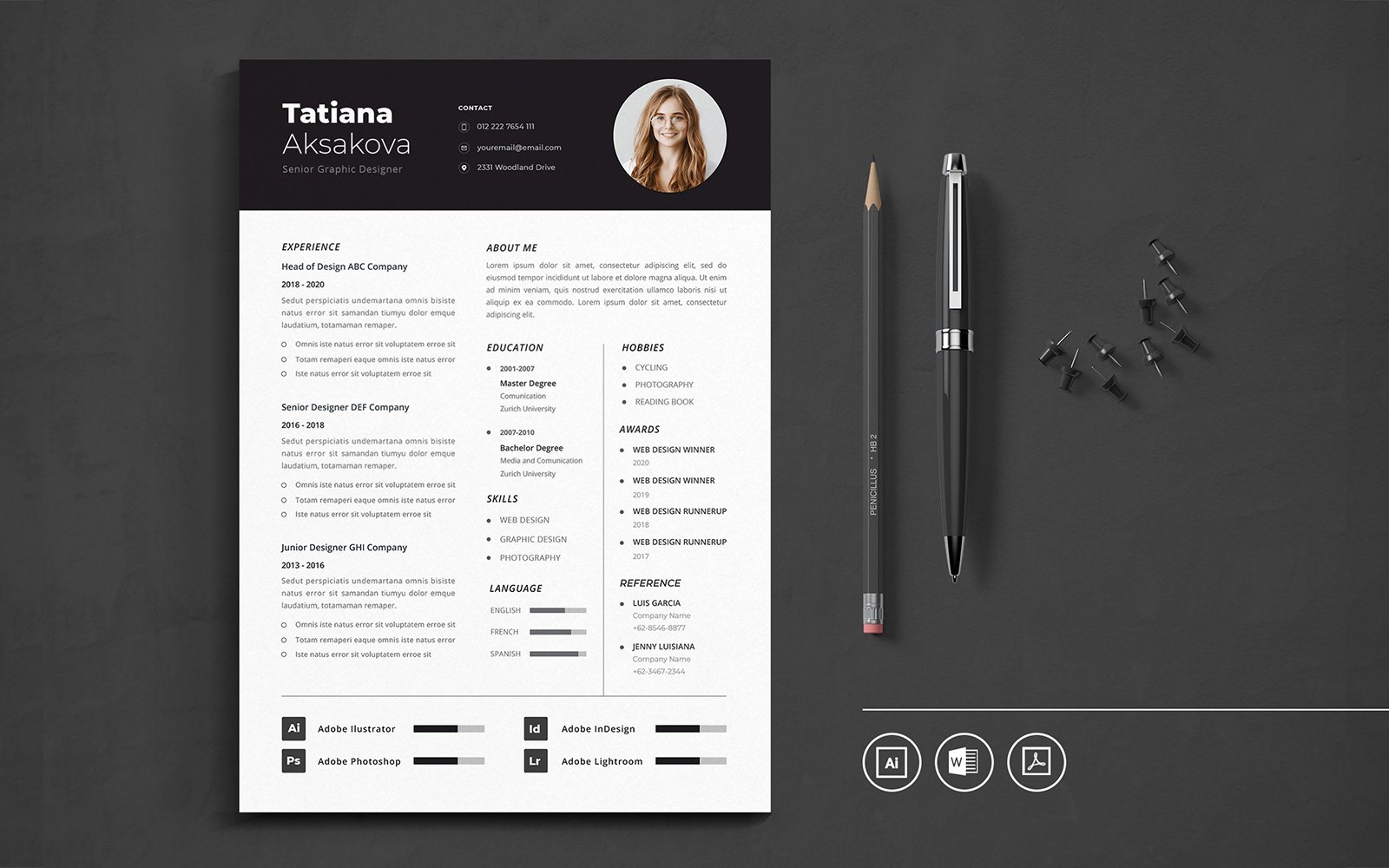 CV Vol.32 Resume Template