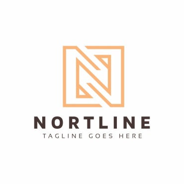 Nlinemodernn Lettern Logo Templates 143066