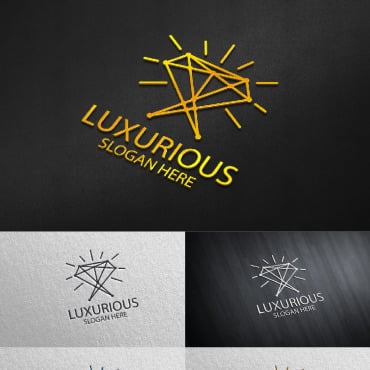 Jewelry Wedding Logo Templates 143164