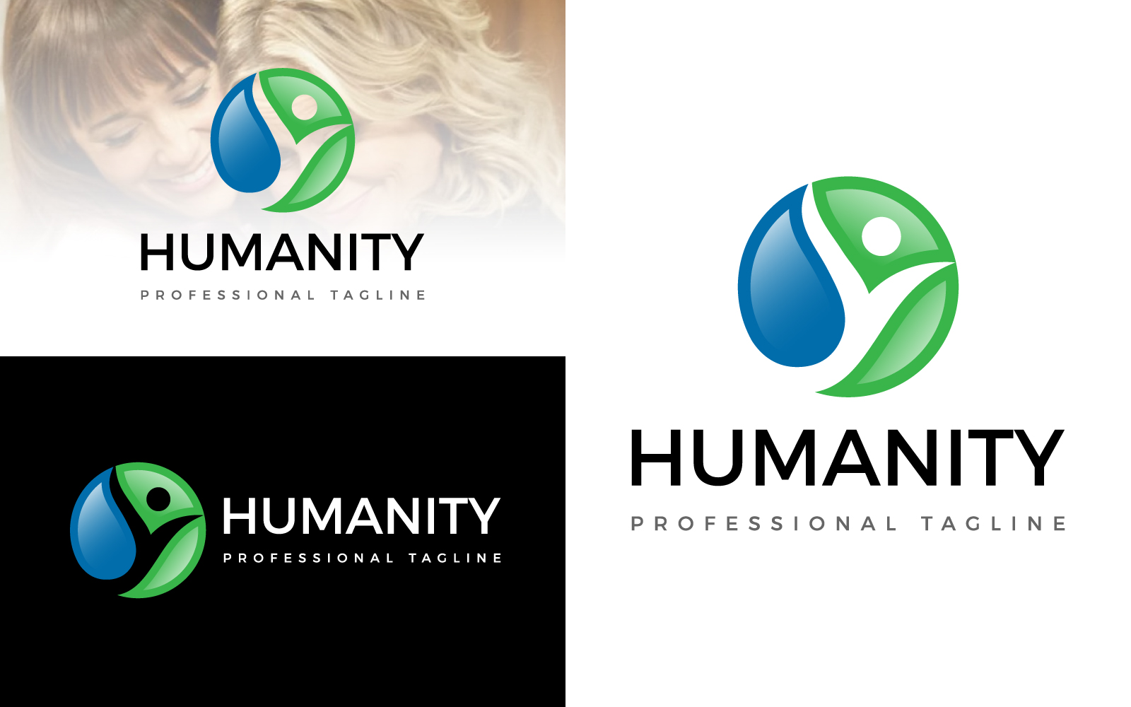 Human Humanity Logo Design