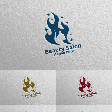 Salon Makeup Logo Templates 143348