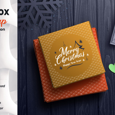 Red Christmas Product Mockups 143377