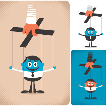 Marionette Toy Illustrations Templates 143551