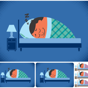 Sleeping Napping Illustrations Templates 143570