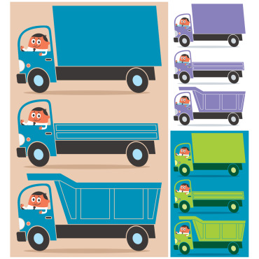 Driver Delivery Illustrations Templates 143595