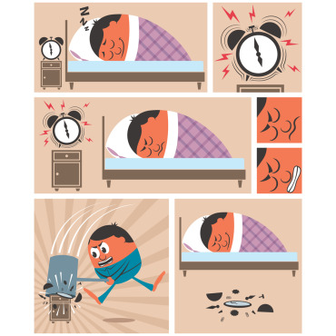 Wake Up Illustrations Templates 143602