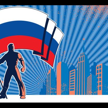 Federationtricolorstandardbannerbackgroundensignbearermansilhouettewavingstandingholdingkeeping   143623