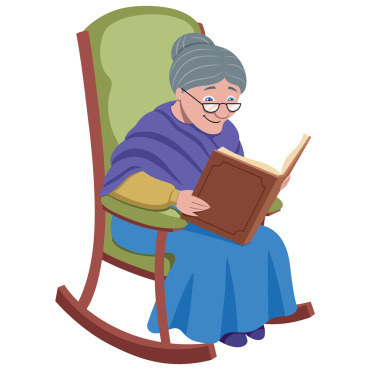 Granny Grandma Illustrations Templates 143667