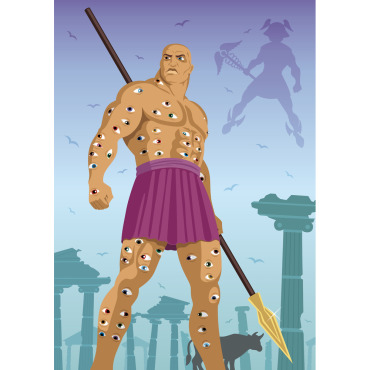 Giant Hero Illustrations Templates 143677