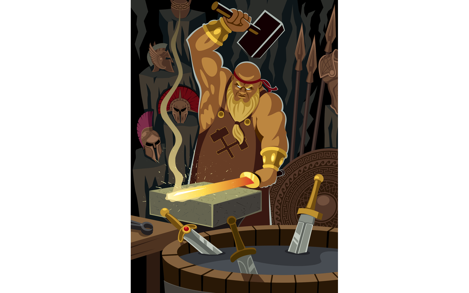 Hephaestus - Illustration