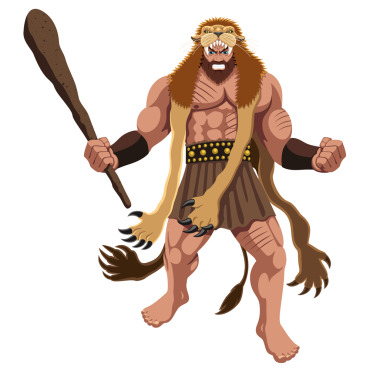 Heracles Hero Illustrations Templates 143712