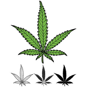 <a class=ContentLinkGreen href=/fr/kits_graphiques_templates_illustrations.html>Illustrations</a></font> feuille cannabis 143742