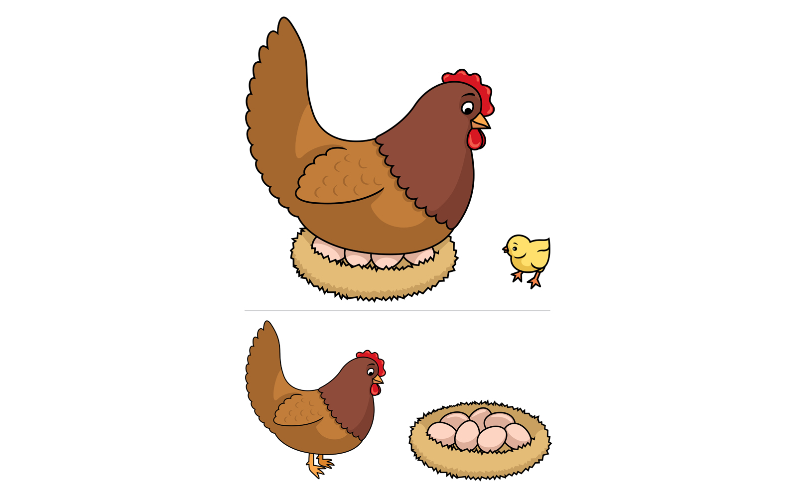 Hen - Illustration