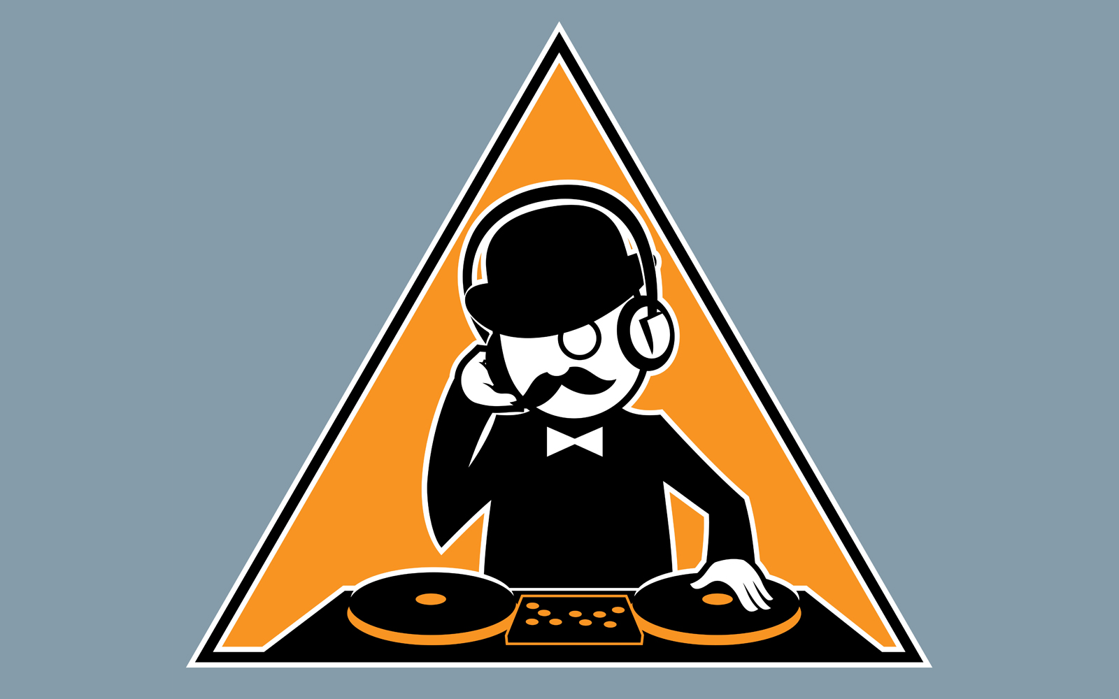 Hipster DJ - Illustration