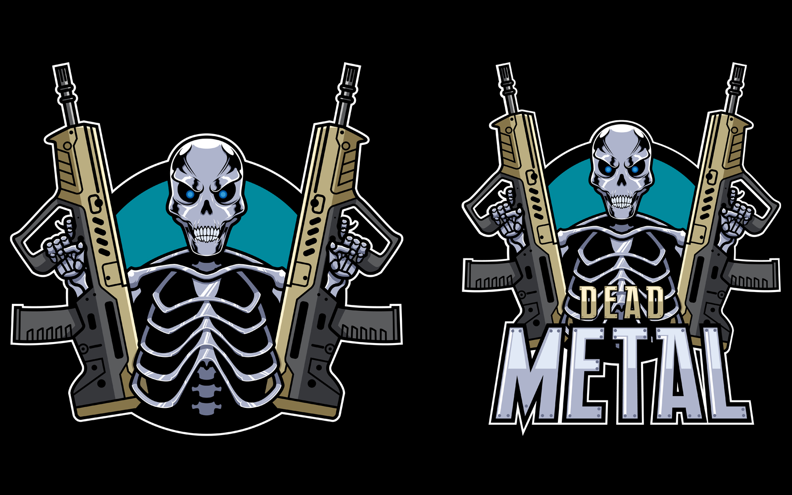 Dead Metal Mascot - Illustration