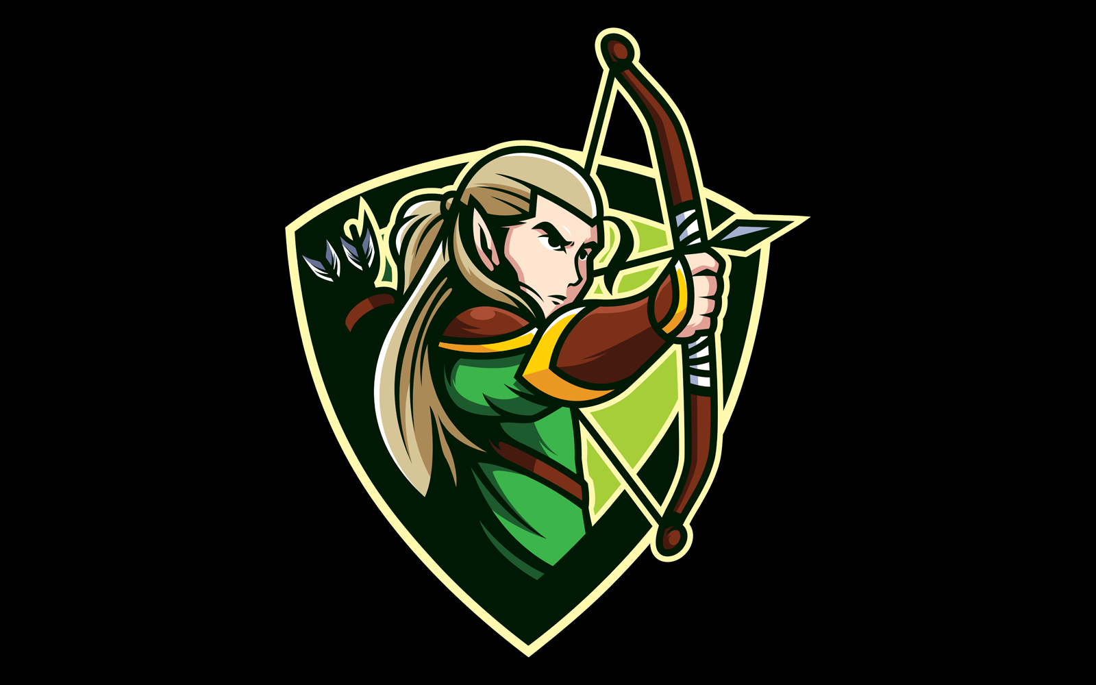 Elves Mascot - Illustration