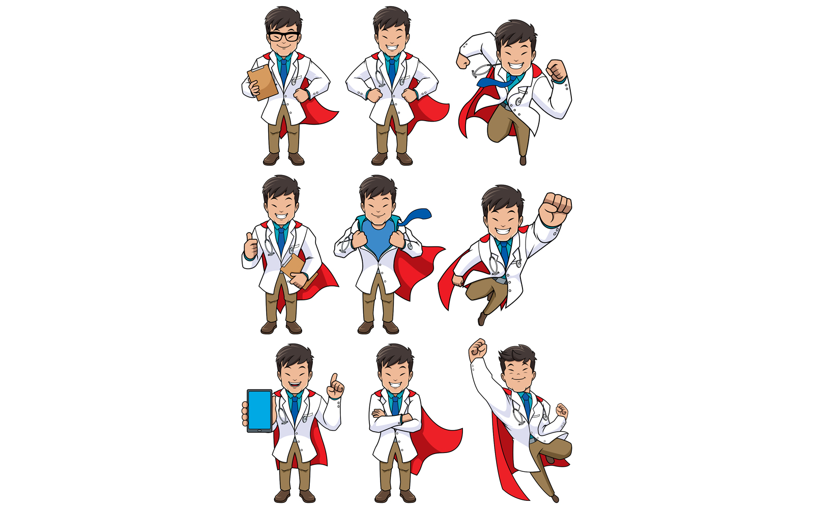 Super Doc Asian - Illustration