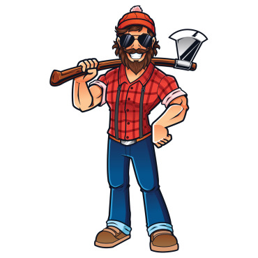 <a class=ContentLinkGreen href=/fr/kits_graphiques_templates_illustrations.html>Illustrations</a></font> lumberhomme woodcutter 143915