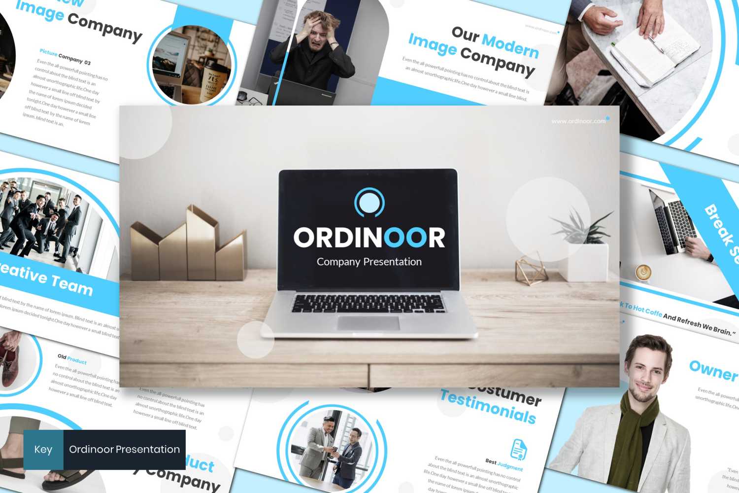 Ordinoor - Keynote template