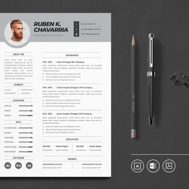 Cv Minimalist Resume Templates 143991