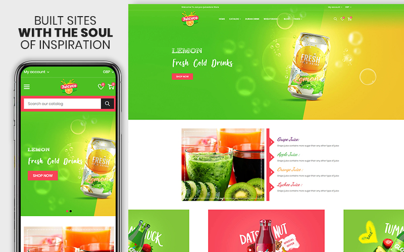 Juicyco - The Juice & Food Shopify Theme