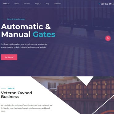 Coating Gates WordPress Themes 144031