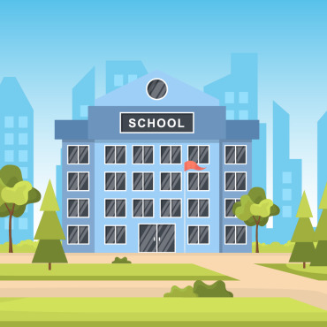 Education Building Illustrations Templates 144136