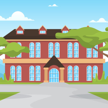 Education Building Illustrations Templates 144139