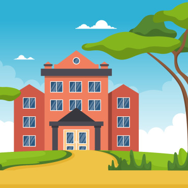 Education Building Illustrations Templates 144142