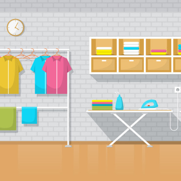 Clean Clothes Illustrations Templates 144174