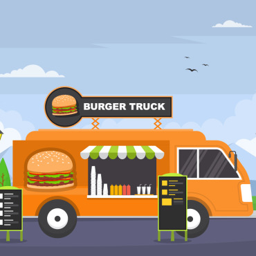 Fast Food Illustrations Templates 144298