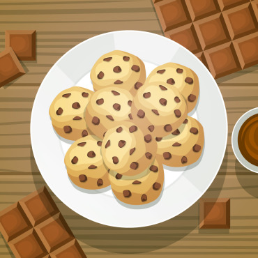 <a class=ContentLinkGreen href=/fr/kits_graphiques_templates_illustrations.html>Illustrations</a></font> cookie biscuit 144345