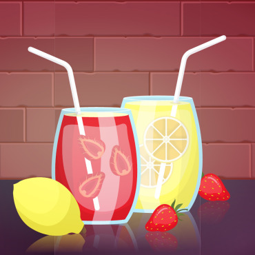 Lemon Juice Illustrations Templates 144361