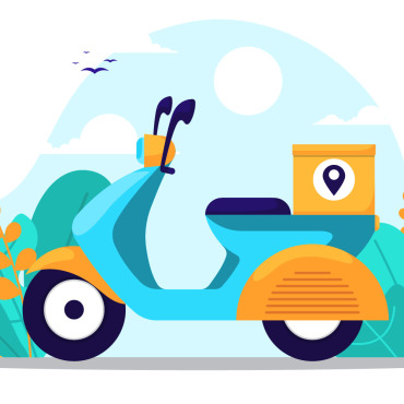 Delivery Service Illustrations Templates 144363
