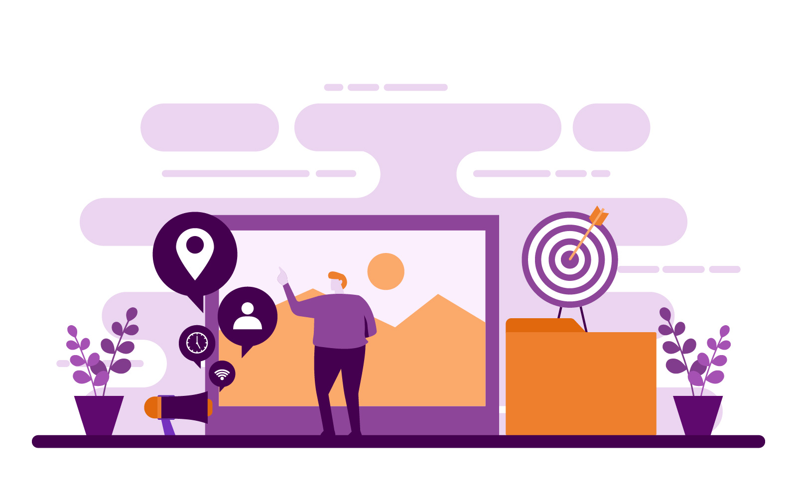 Marketing Analysis Mobile - Illustration